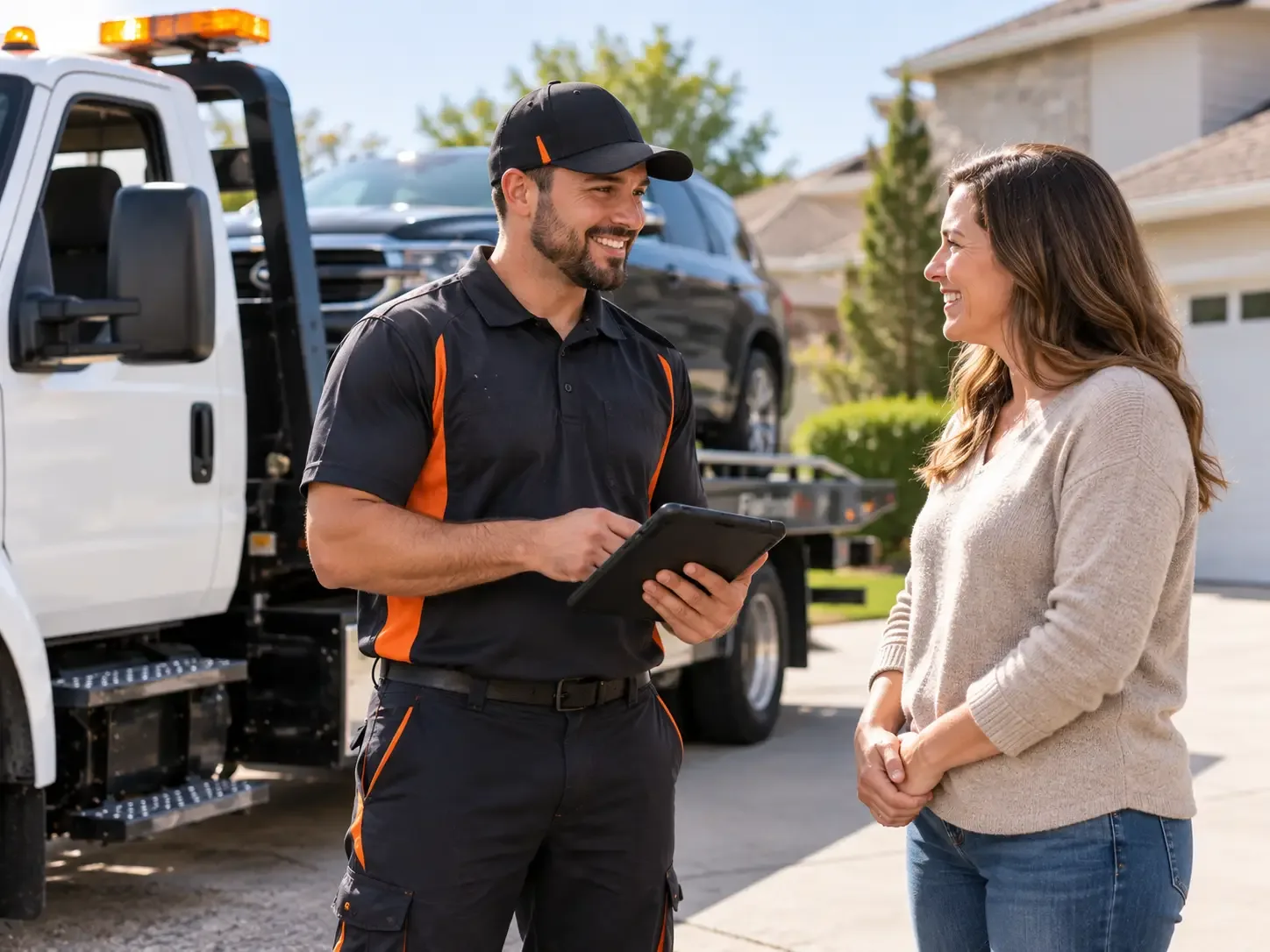 Flatbed Towing Sharon Center, OH FAQs